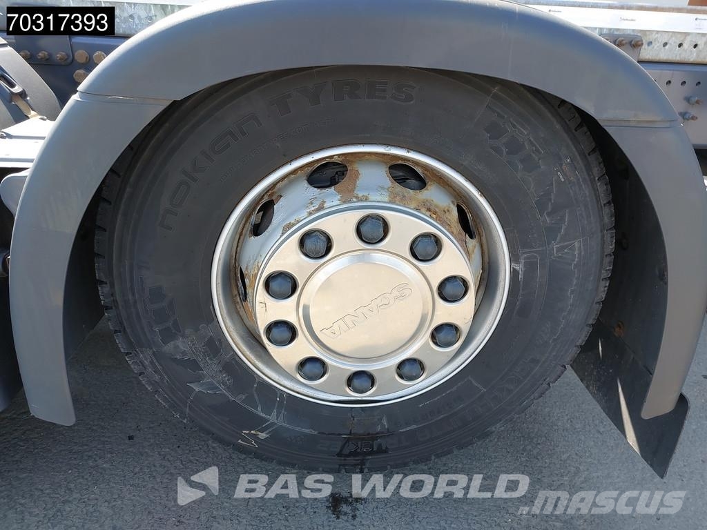 Scania P500 P 6X2 2500kg Ladebordwand BDF Lift+steering a Vaihtolava-autot