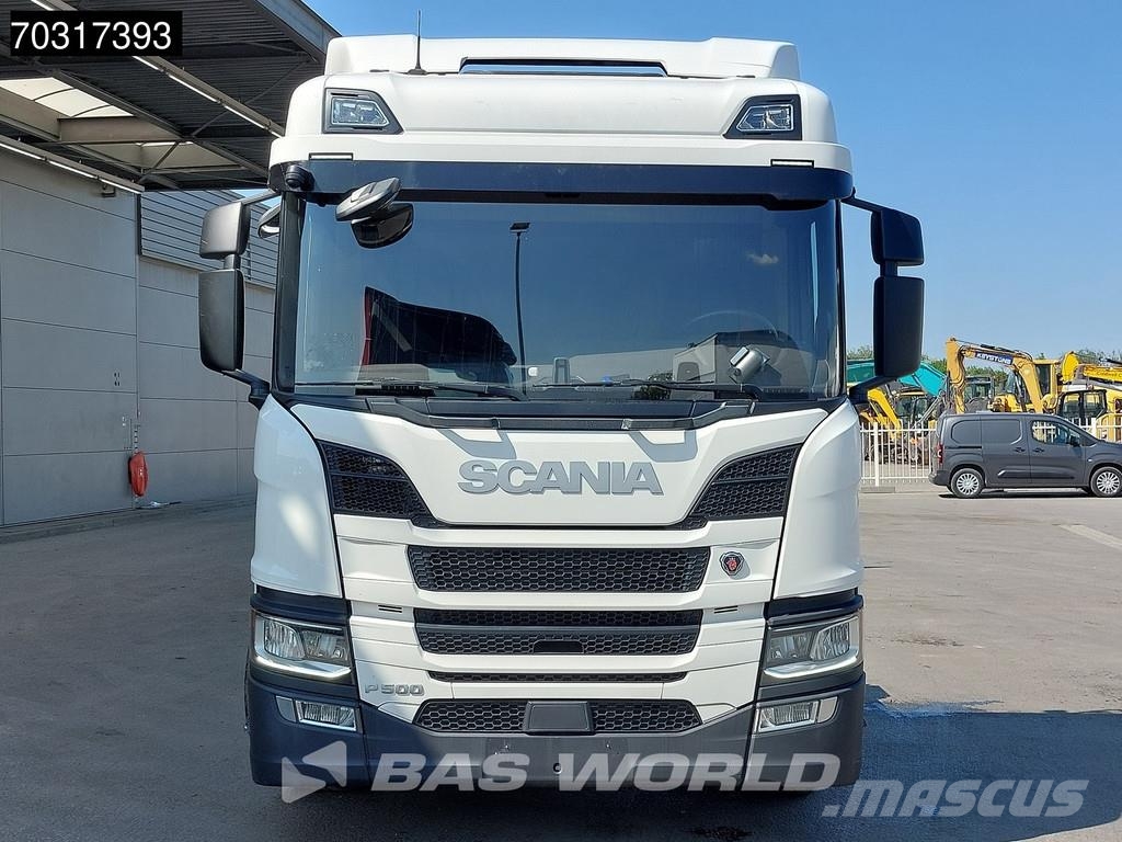 Scania P500 P 6X2 2500kg Ladebordwand BDF Lift+steering a Vaihtolava-autot