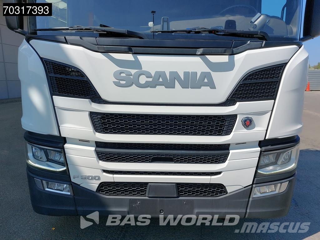 Scania P500 P 6X2 2500kg Ladebordwand BDF Lift+steering a Vaihtolava-autot