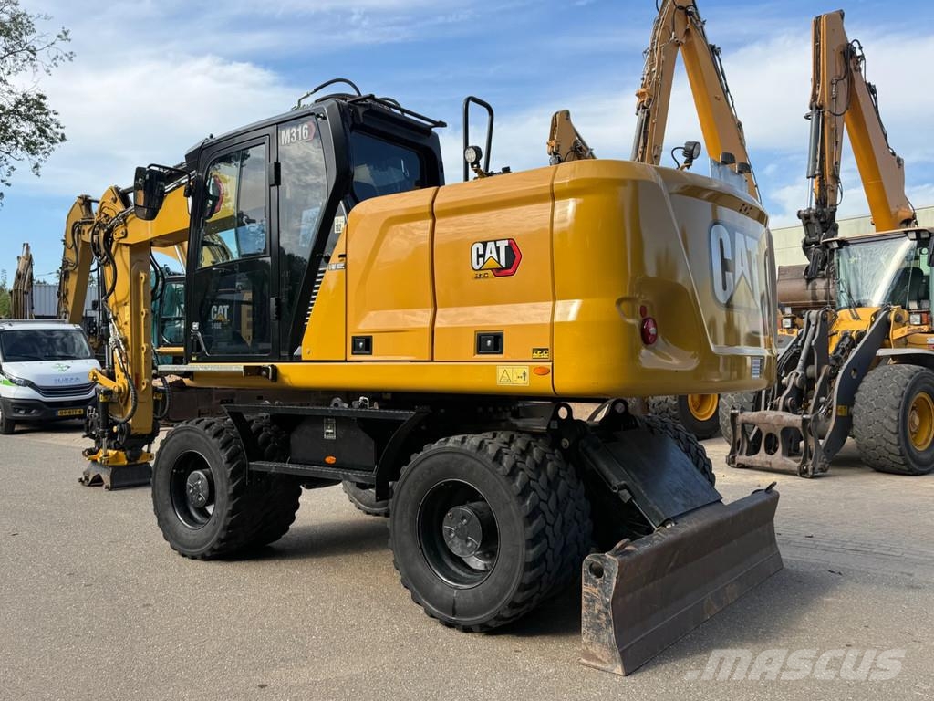 CAT M316 Next gen 휠 굴삭기