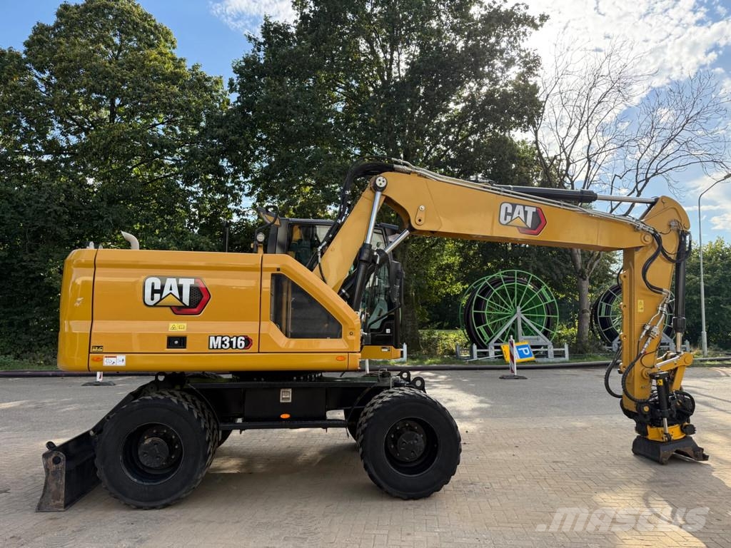 CAT M316 Next gen 휠 굴삭기