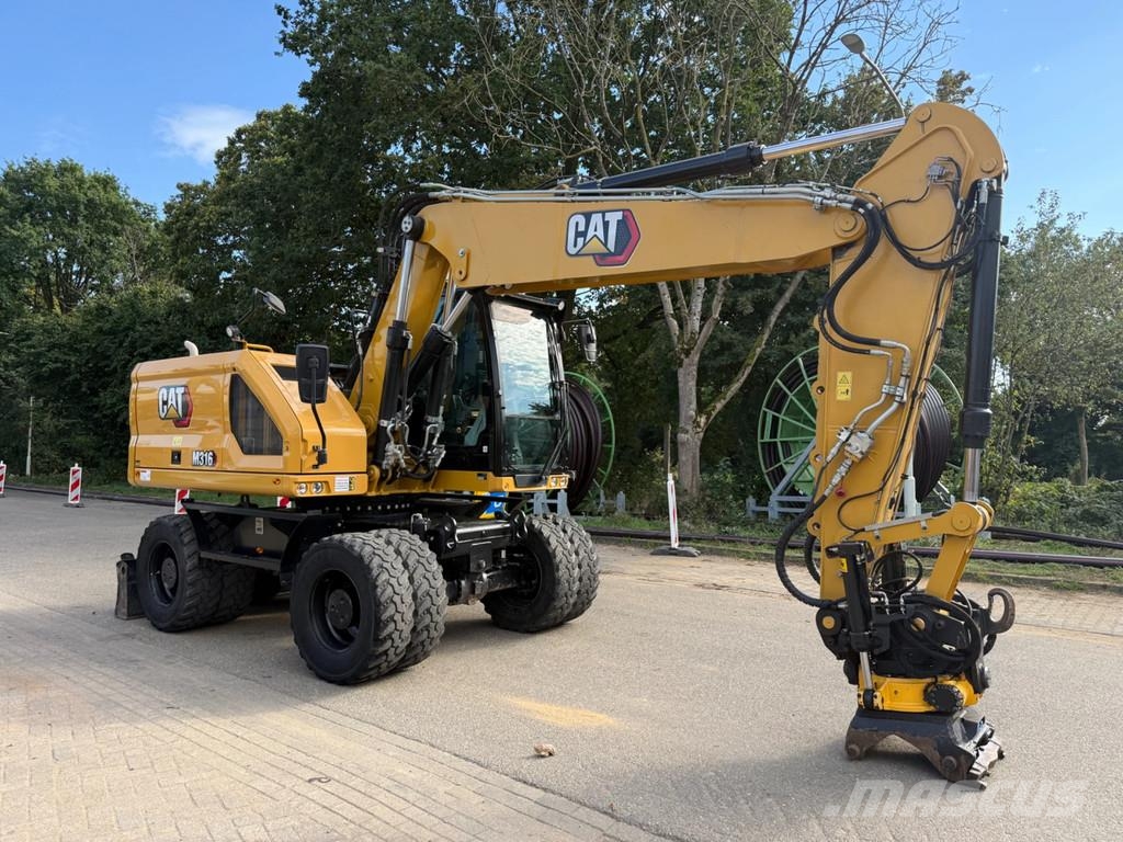 CAT M316 Next gen 휠 굴삭기