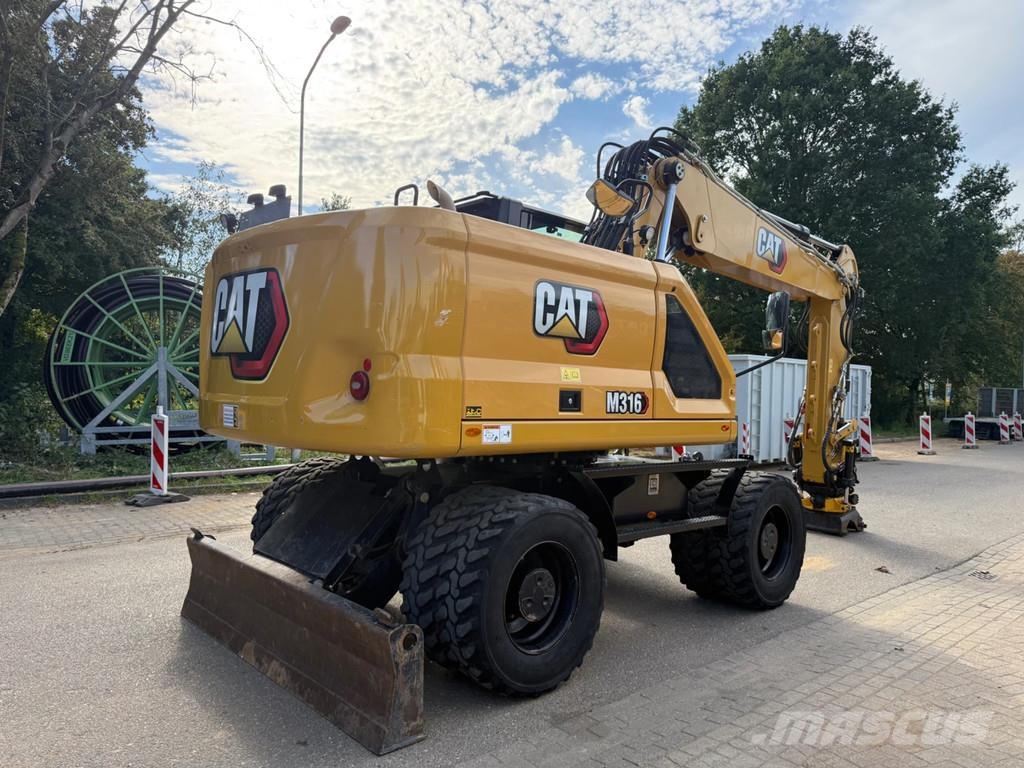 CAT M316 Next gen 휠 굴삭기