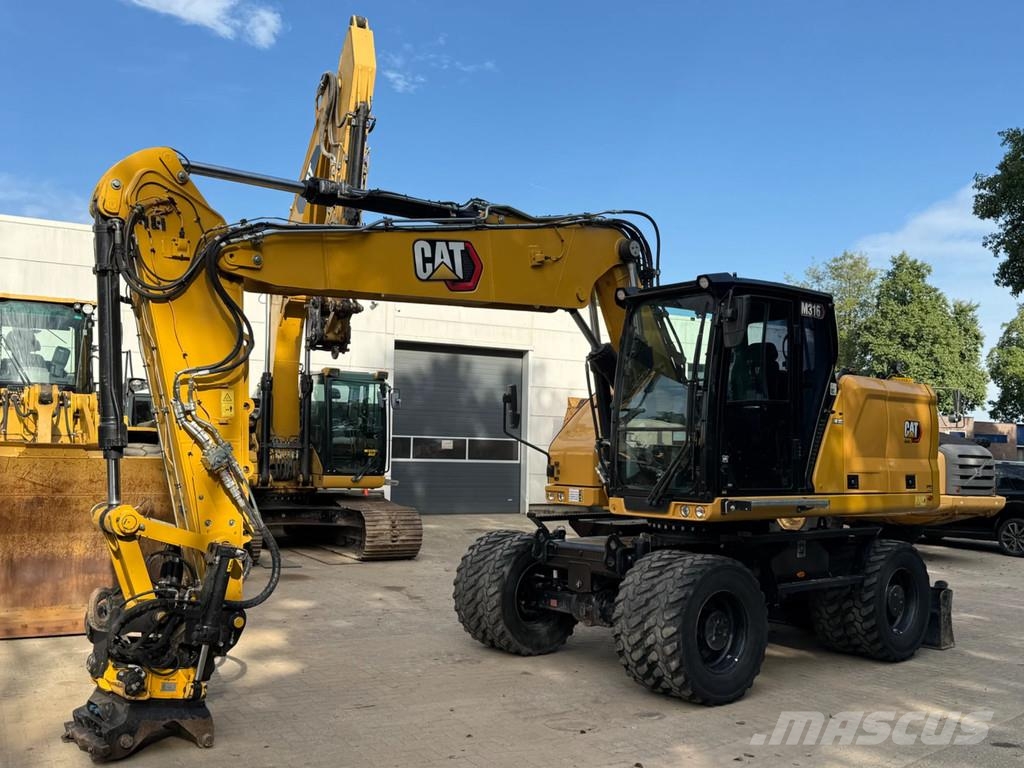 CAT M316 Next gen 휠 굴삭기