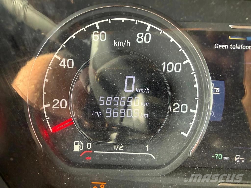 Scania R580 V8 B6X2NB Rol kiper kamioni s kukama za dizanje