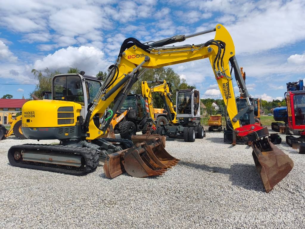 Wacker Neuson 8003 6503 9503 LIEBHERR Mini pelle 7t-12t