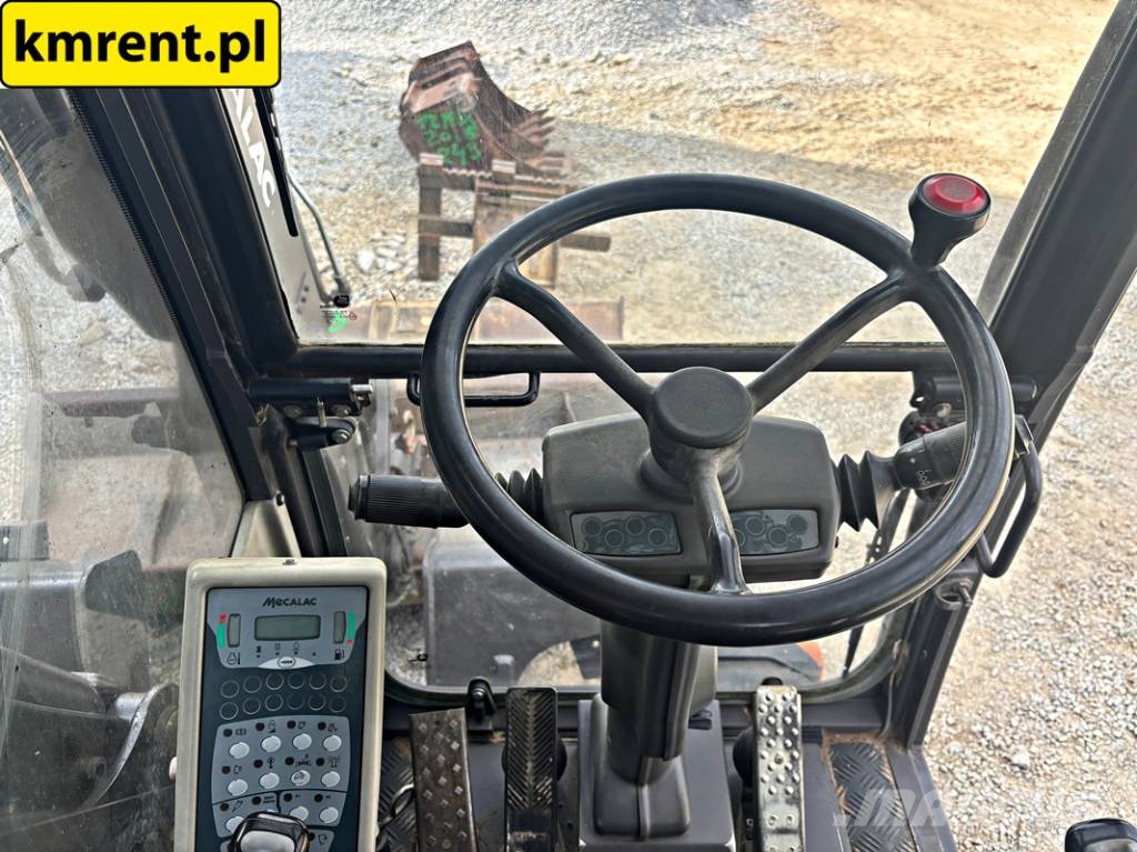 Mecalac 12 MTX KOPARKO-ŁADOWARKA 2015R | MECALAC MSX MXT 7 Graaf-laadcombinaties
