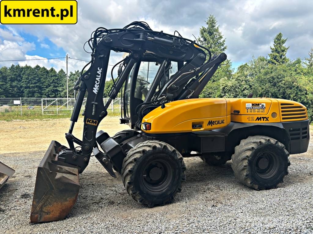 Mecalac 12 MTX KOPARKO-ŁADOWARKA 2015R | MECALAC MSX MXT 7 Graaf-laadcombinaties