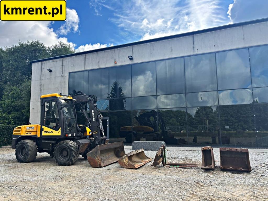 Mecalac 12 MTX KOPARKO-ŁADOWARKA 2015R | MECALAC MSX MXT 7 Graaf-laadcombinaties