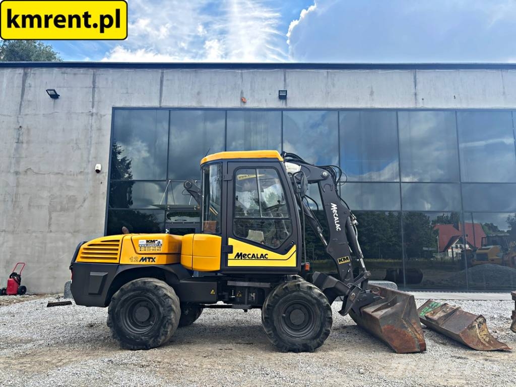 Mecalac 12 MTX KOPARKO-ŁADOWARKA 2015R | MECALAC MSX MXT 7 Graaf-laadcombinaties