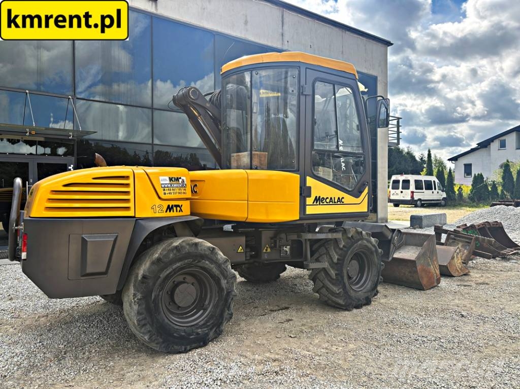 Mecalac 12 MTX KOPARKO-ŁADOWARKA 2015R | MECALAC MSX MXT 7 Graaf-laadcombinaties