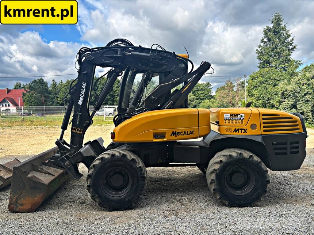 Mecalac 12 MTX KOPARKO-ŁADOWARKA 2015R | MECALAC MSX MXT 7 Graaf-laadcombinaties