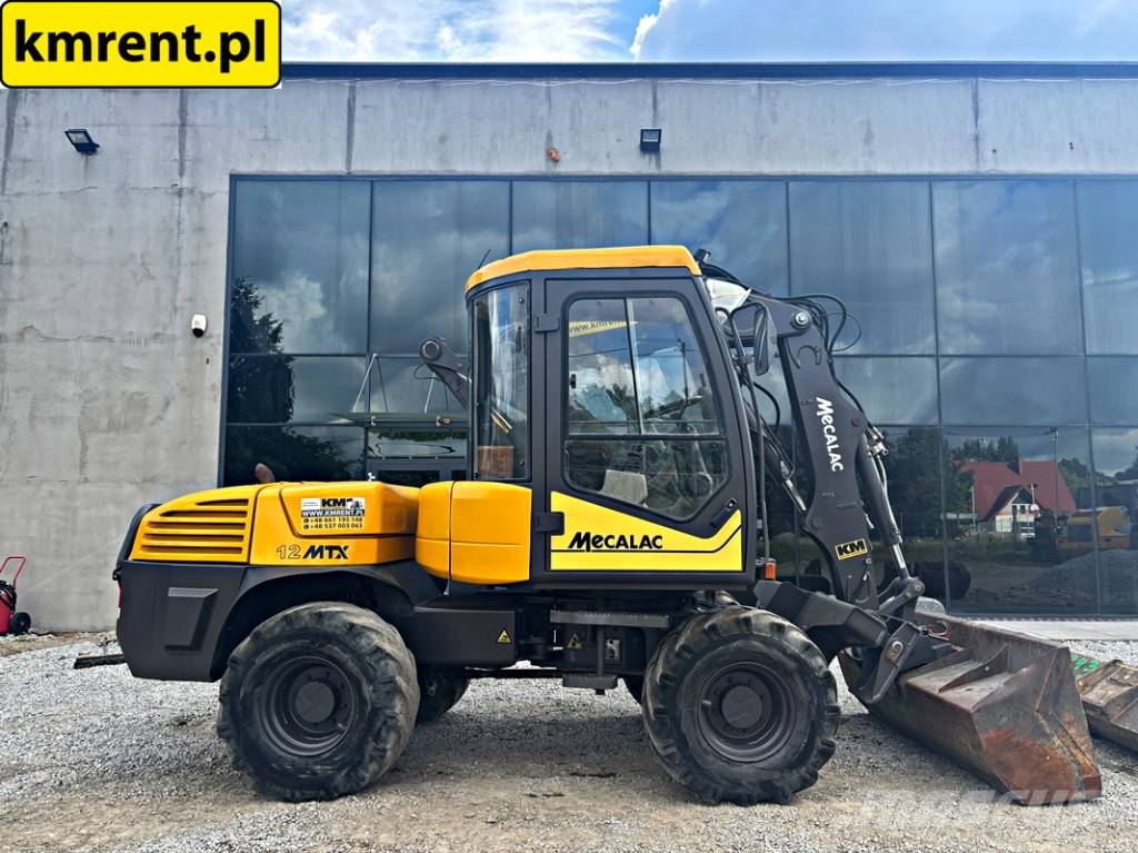 Mecalac 12 MTX KOPARKO-ŁADOWARKA 2015R | MECALAC MSX MXT 7 Graaf-laadcombinaties