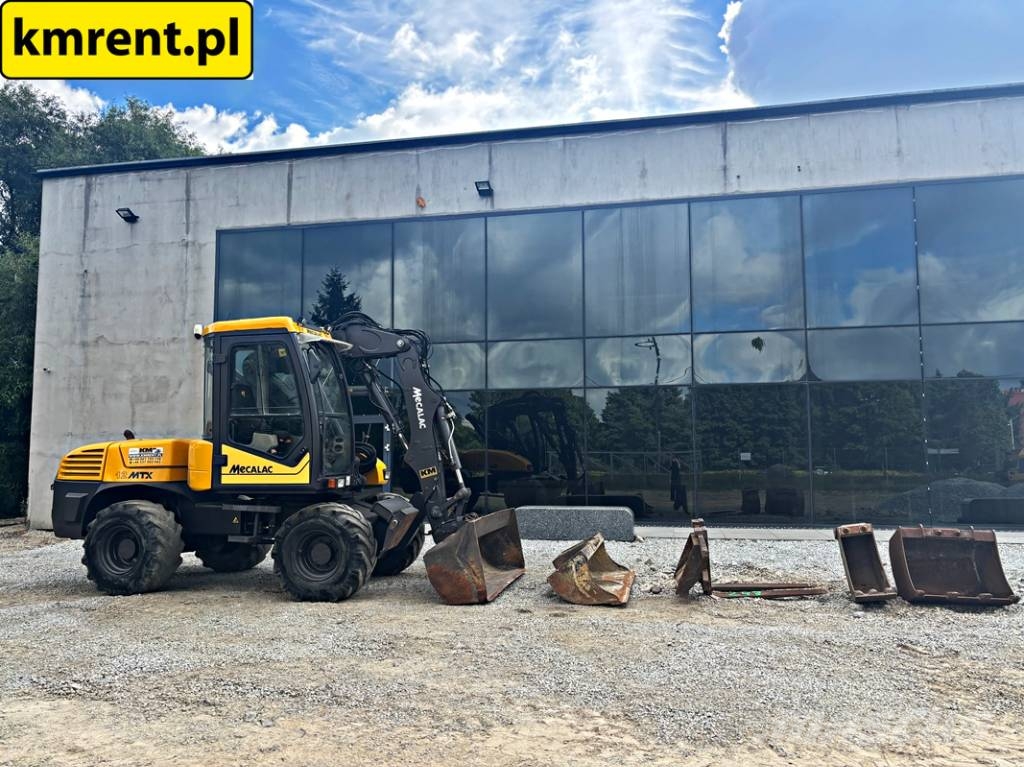 Mecalac 12 MTX KOPARKO-ŁADOWARKA 2015R | MECALAC MSX MXT 7 Graaf-laadcombinaties