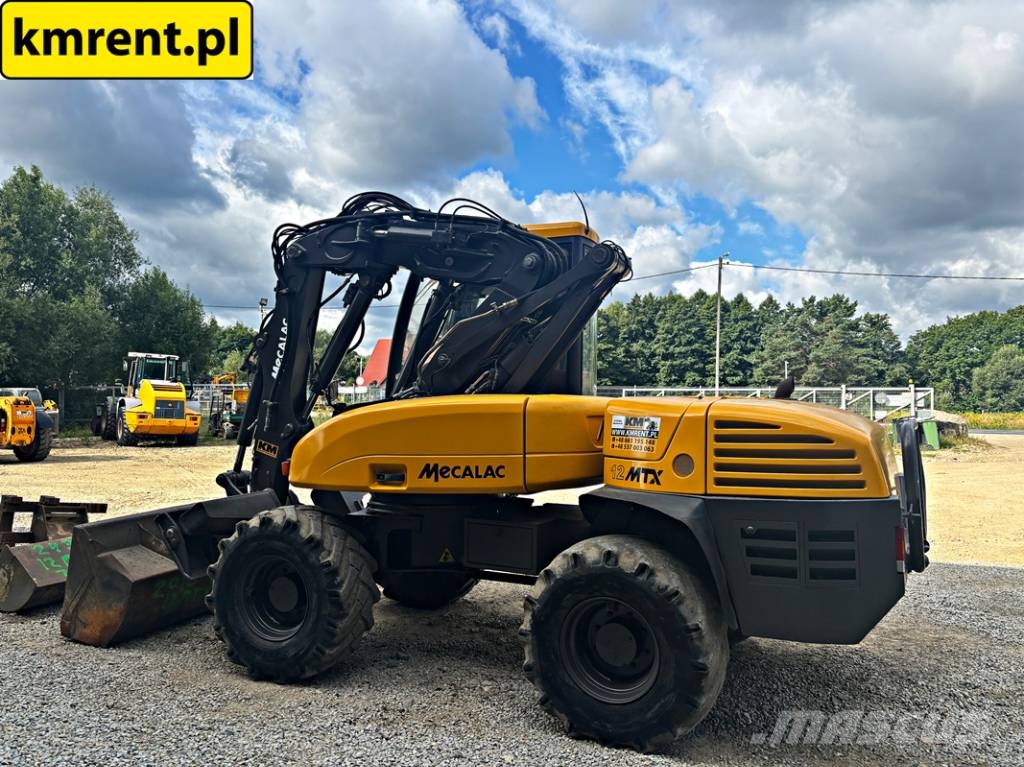 Mecalac 12 MTX KOPARKO-ŁADOWARKA 2015R | MECALAC MSX MXT 7 Graaf-laadcombinaties