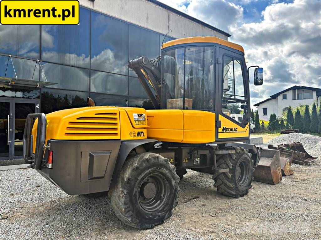 Mecalac 12 MTX KOPARKO-ŁADOWARKA 2015R | MECALAC MSX MXT 7 Graaf-laadcombinaties