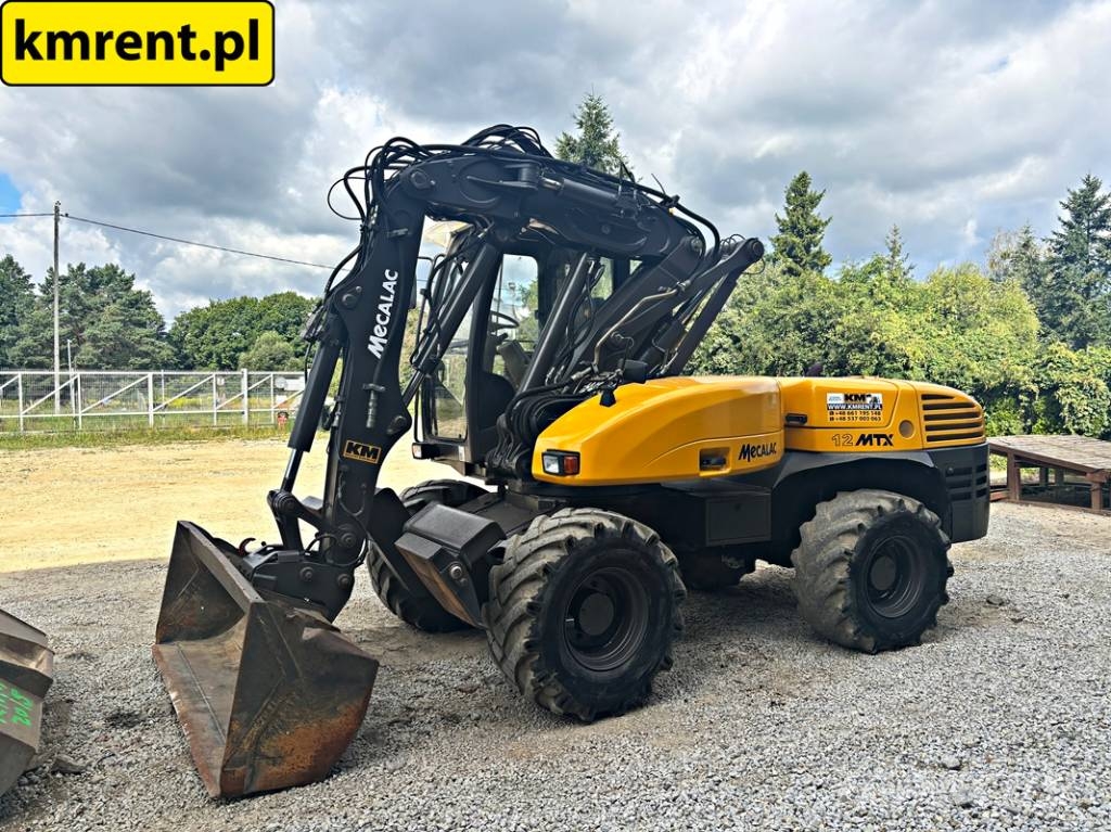 Mecalac 12 MTX KOPARKO-ŁADOWARKA 2015R | MECALAC MSX MXT 7 Graaf-laadcombinaties