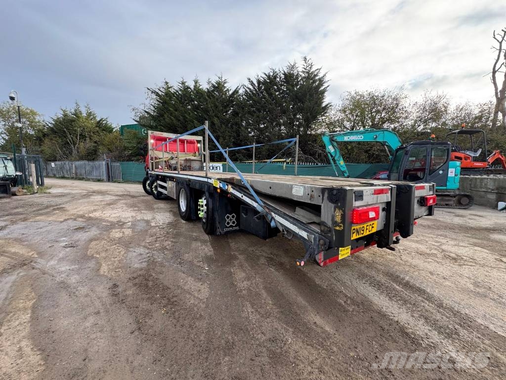 Scania P 410 Kamioni sa ravan platformom / vitlom