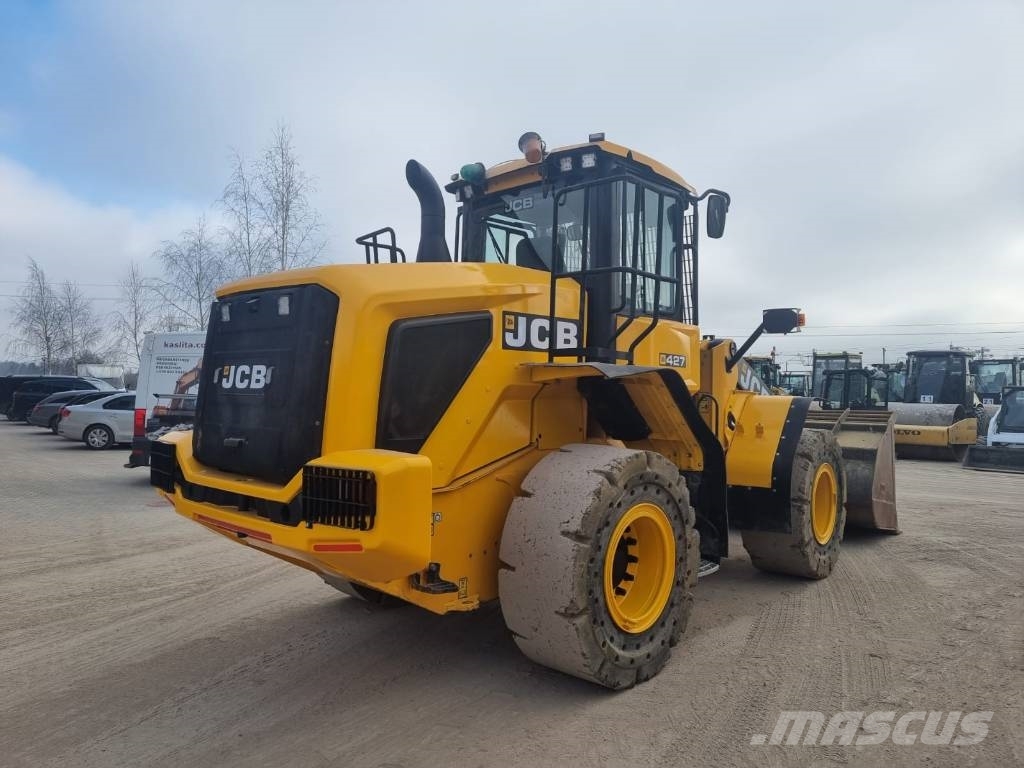 JCB 427 Naudoti ratiniai krautuvai