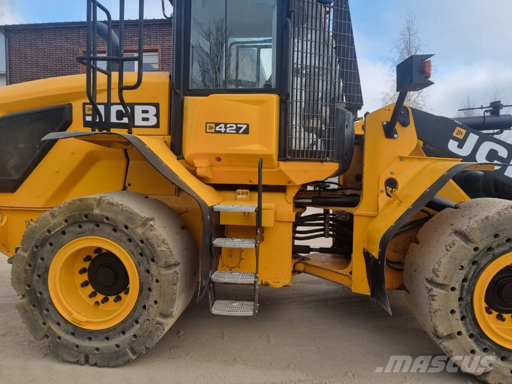 JCB 427 Naudoti ratiniai krautuvai