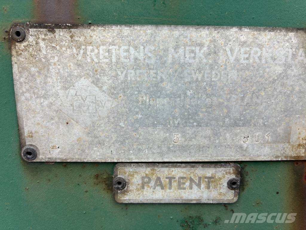 Vreten Åkersladd Muud põllumajandusmasinad