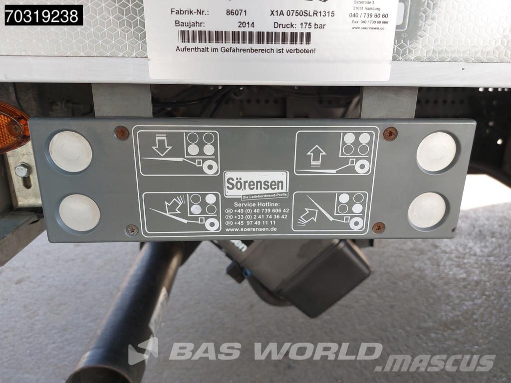 Renault D 180 4X2 NL-Truck APK 750kg Ladebordwand Manual E Camiones con caja de remolque