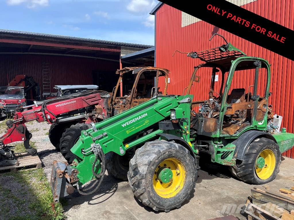Weidemann 3080T Dismantled. Only spare parts Teleszkópos gumikerekes rakodók
