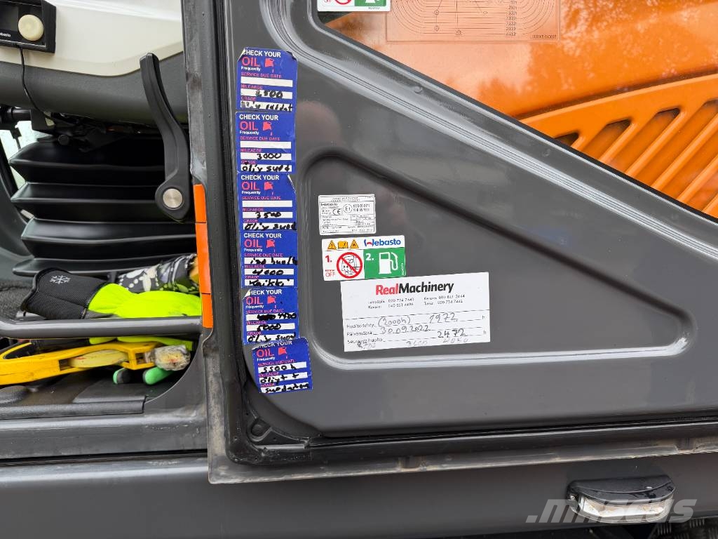 Doosan DX 170 W Pyöräkaivukoneet