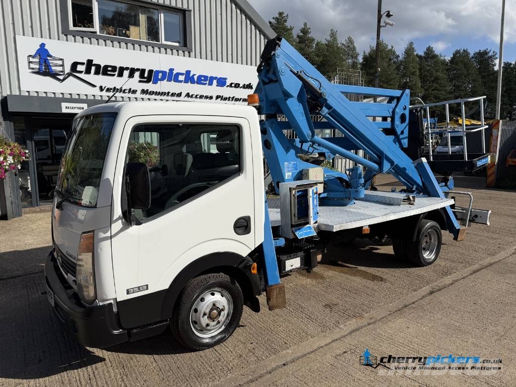 Nissan Cabstar CTE Z20E Cherry Picker المنصات الهوائية المثبتة على شاحنة