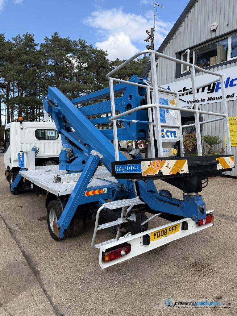 Nissan Cabstar CTE Z20E Cherry Picker المنصات الهوائية المثبتة على شاحنة
