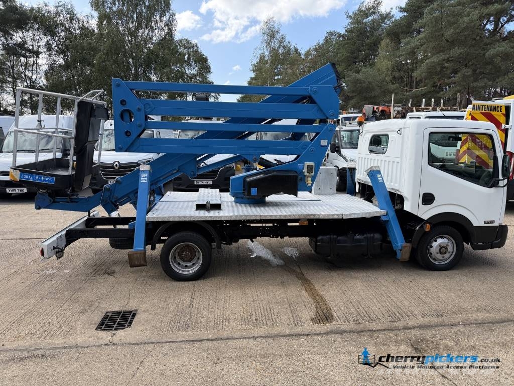Nissan Cabstar CTE Z20E Cherry Picker المنصات الهوائية المثبتة على شاحنة