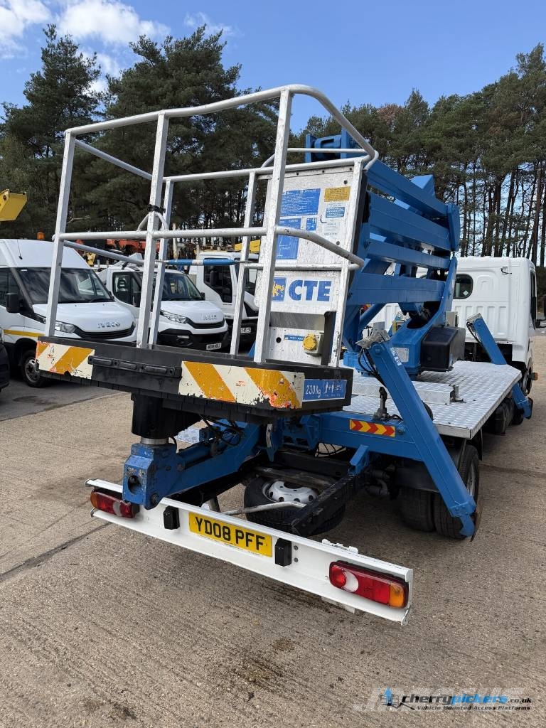 Nissan Cabstar CTE Z20E Cherry Picker المنصات الهوائية المثبتة على شاحنة