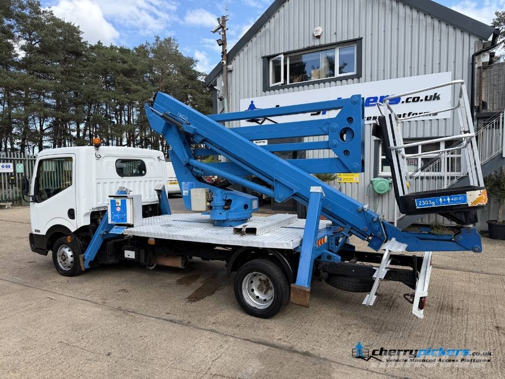 Nissan Cabstar CTE Z20E Cherry Picker المنصات الهوائية المثبتة على شاحنة
