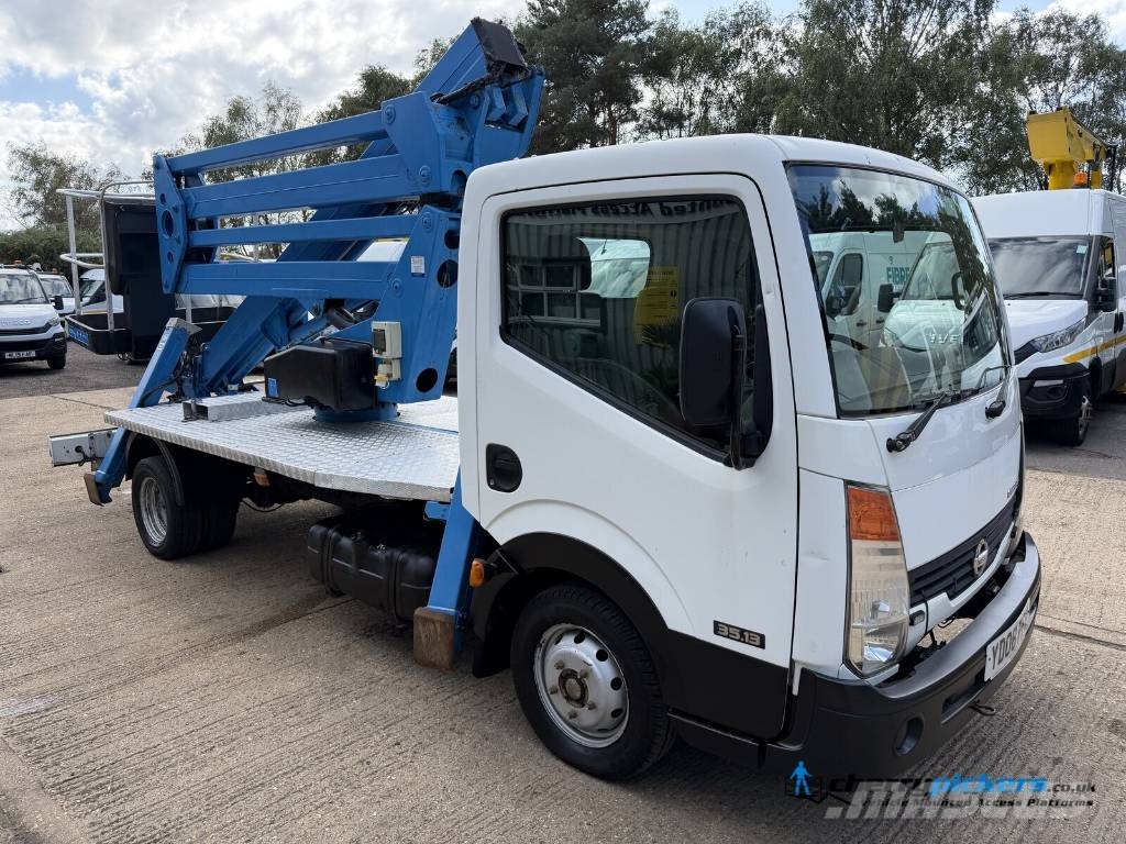 Nissan Cabstar CTE Z20E Cherry Picker المنصات الهوائية المثبتة على شاحنة