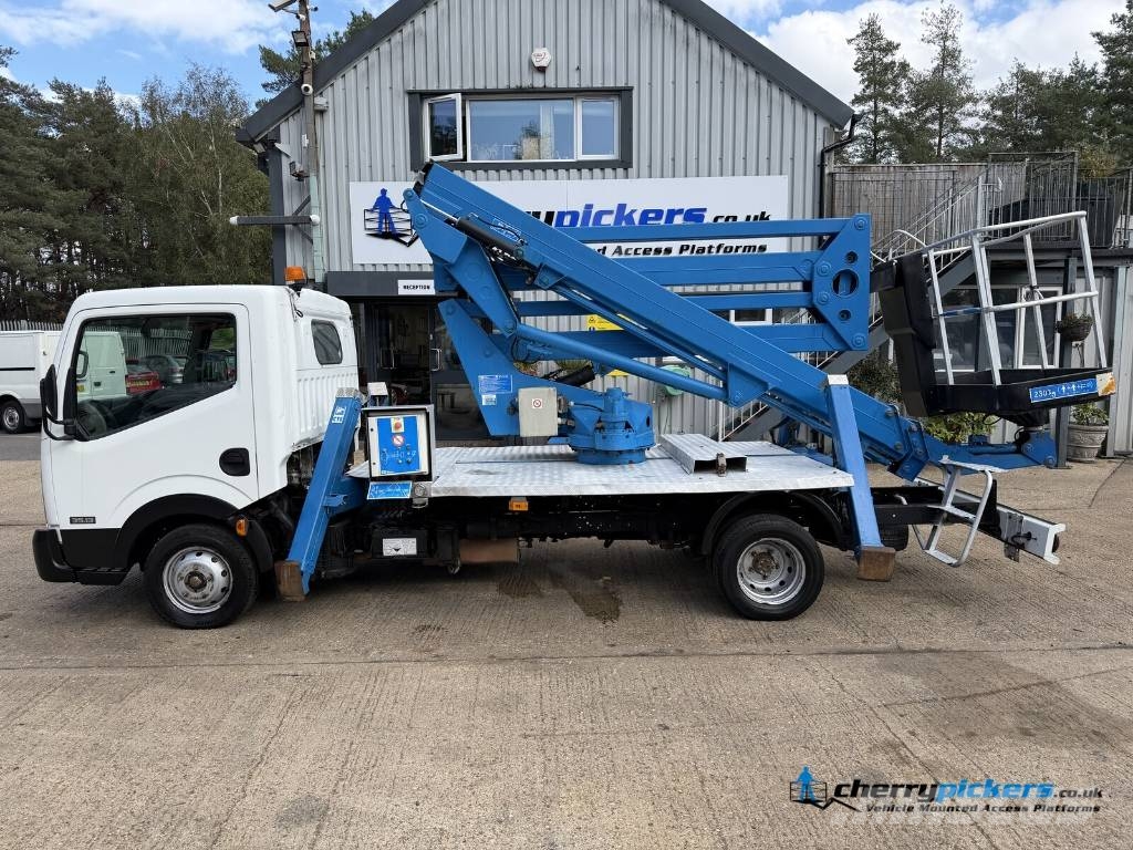 Nissan Cabstar CTE Z20E Cherry Picker المنصات الهوائية المثبتة على شاحنة