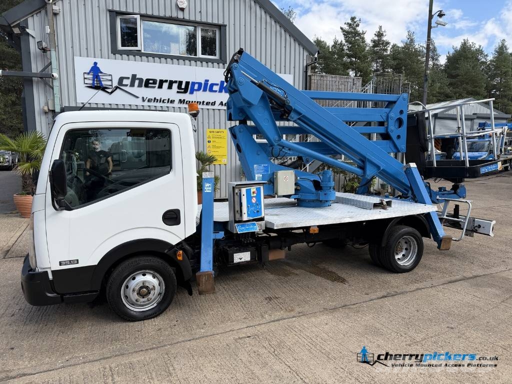 Nissan Cabstar CTE Z20E Cherry Picker المنصات الهوائية المثبتة على شاحنة