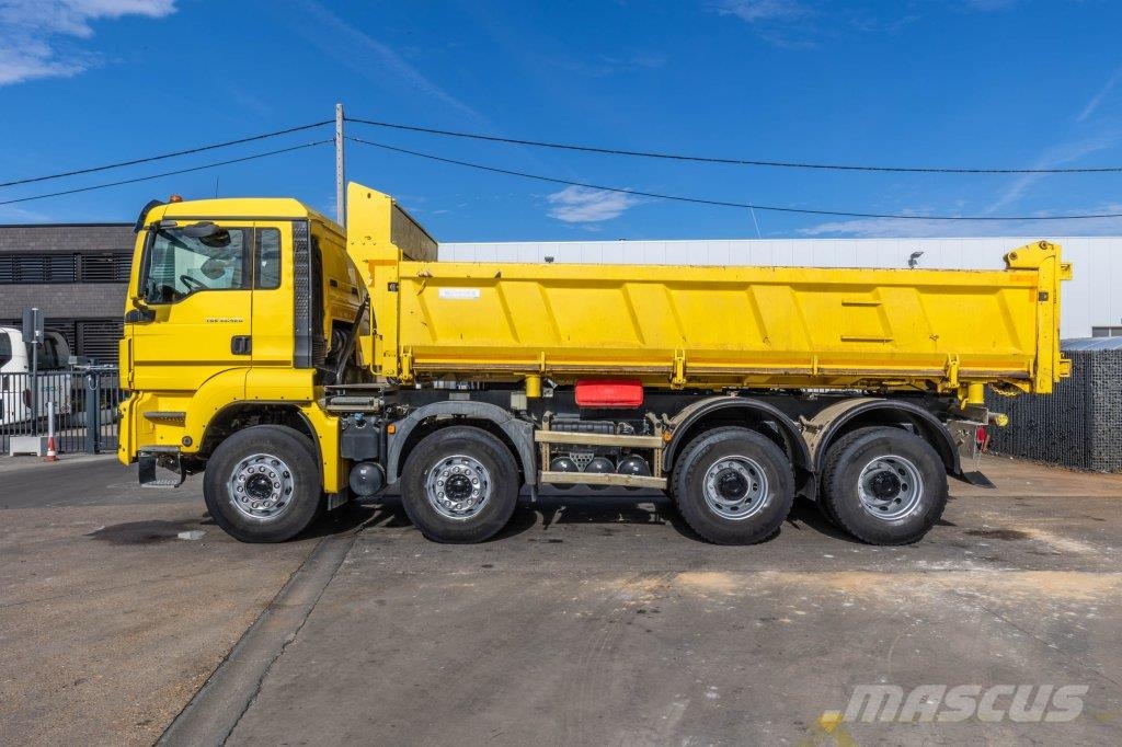 MAN TGS 35.420 BB -BIBENNE+BAE HYDR Tipper trucks