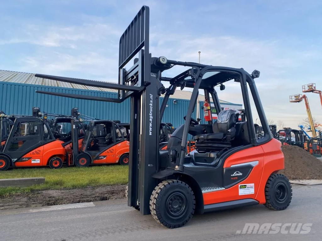 Linde H25T-01 LPG heftrucks