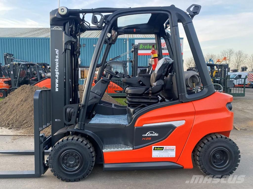 Linde H25T-01 LPG heftrucks