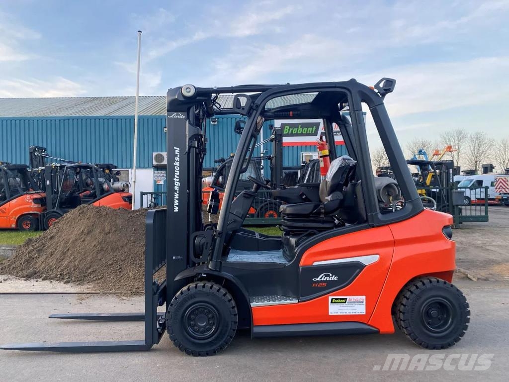 Linde H25T-01 LPG heftrucks