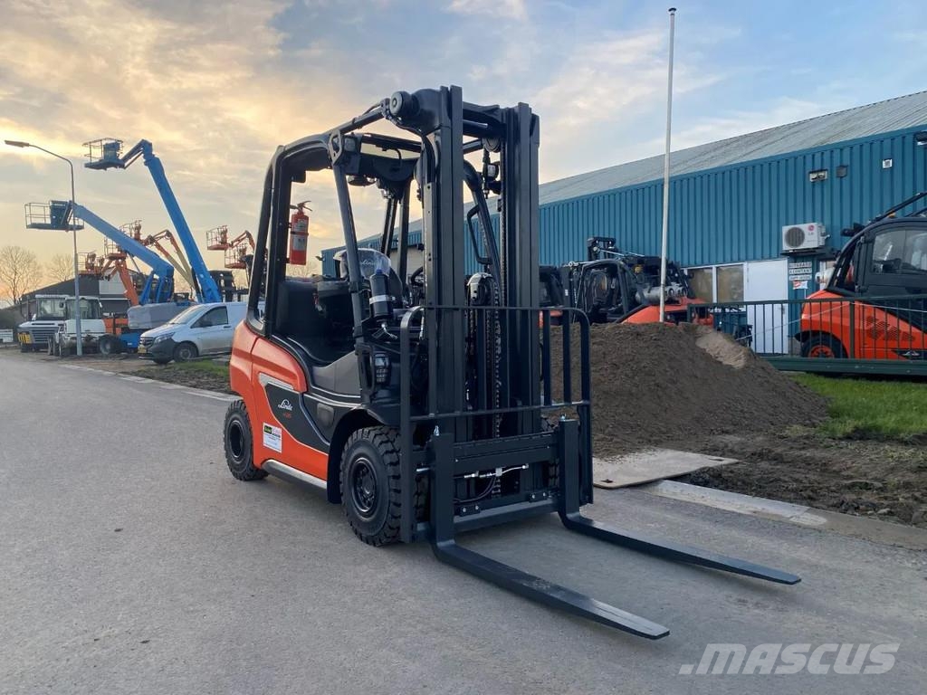 Linde H25T-01 LPG heftrucks