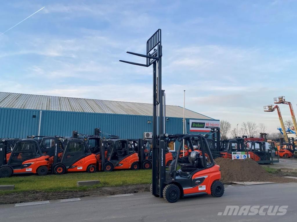 Linde H25T-01 LPG heftrucks