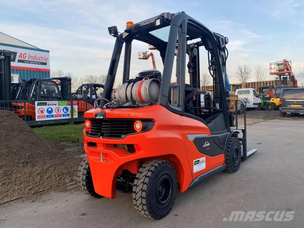 Linde H25T-01 LPG heftrucks