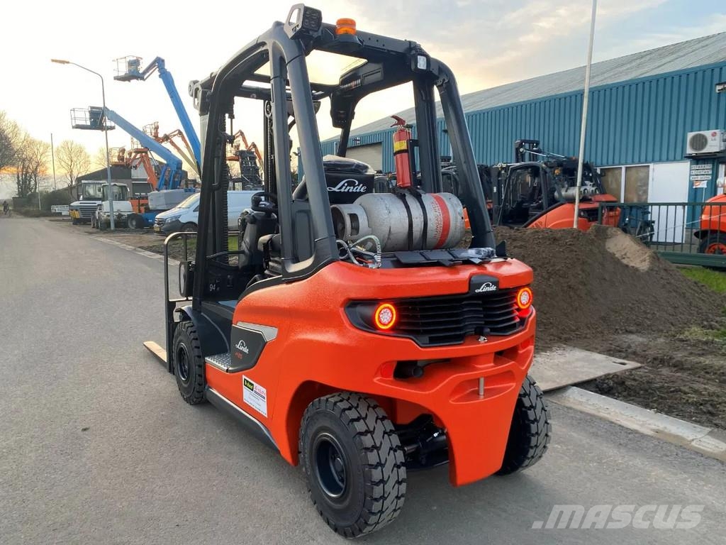 Linde H25T-01 LPG heftrucks