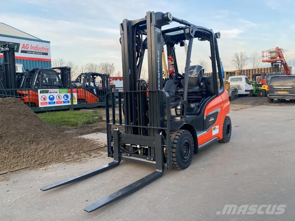 Linde H25T-01 LPG heftrucks