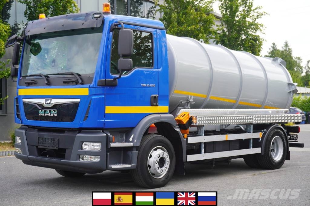 MAN TGM 15.250 / NEW septic tank (07/2025) body 8000 L Χρηστικές μηχανές