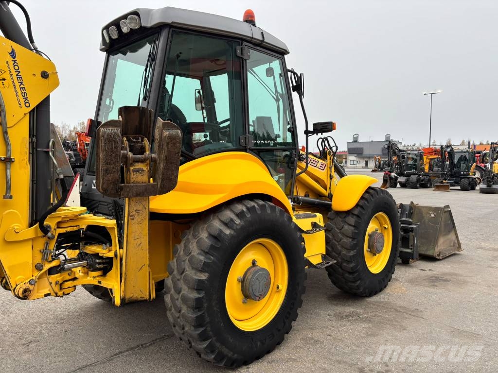 New Holland LB 115 B-4 PS/ Kallistaja, 2 kauhaa, Hyd-piikit Ekskavaatorlaadurid