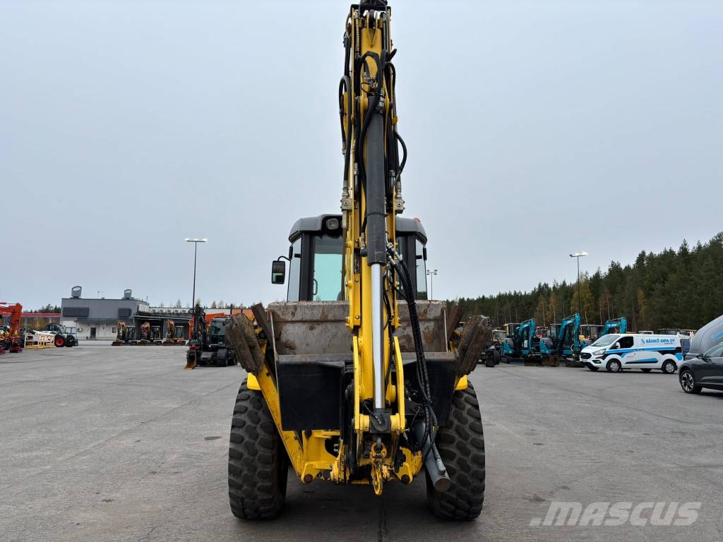 New Holland LB 115 B-4 PS/ Kallistaja, 2 kauhaa, Hyd-piikit Ekskavaatorlaadurid