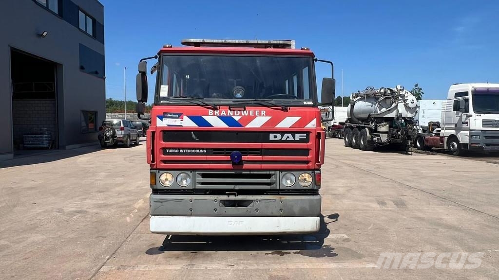 DAF 1700 ATI (FIRETRUCK / 60.000 KM / MANUAL PUMP / PO Brandbilar