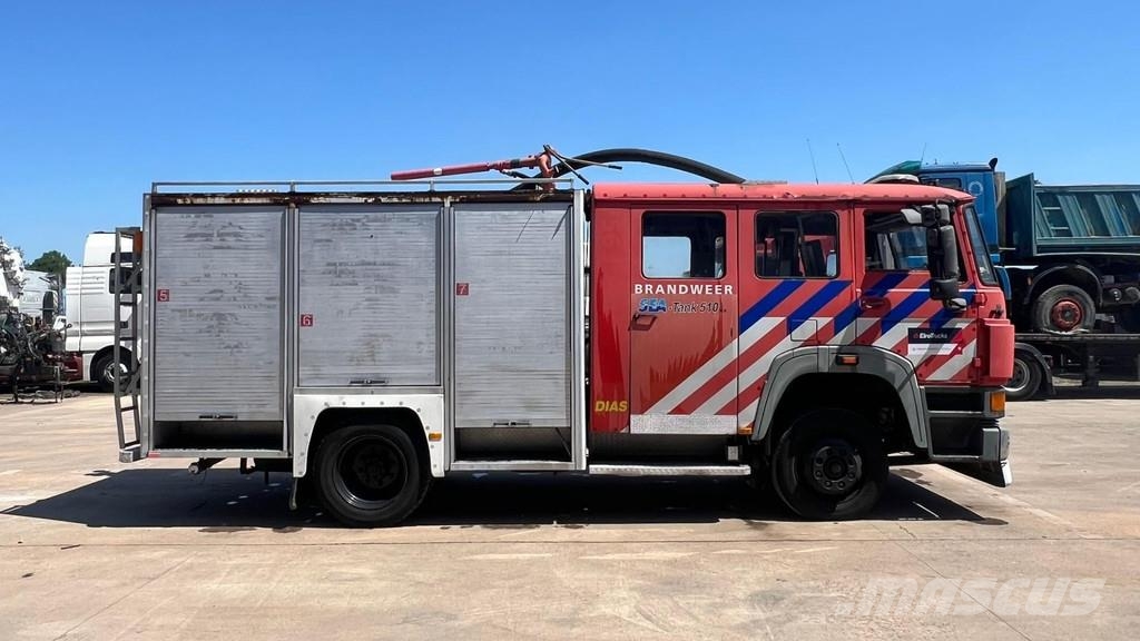 DAF 1700 ATI (FIRETRUCK / 60.000 KM / MANUAL PUMP / PO Brandbilar